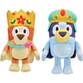 thumbnail image 1 of Paquete de juguetes de peluche Bluey Friends Royal Bluey y Bingo, 1 of 16