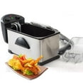 thumbnail image 2 of MegaChef 3.17 Quart Stainless Steel Electric Deep Fryer with Timer, 2 of 5