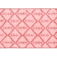 thumbnail image 1 of Ahgly Company Indoor Rectangle Solid Red Modern Area Rugs, 4' x 6', 1 of 4