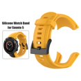 thumbnail image 2 of Sywqhk Correa de repuesto de silicona para correa de reloj Suunto 5 (amarillo), 2 of 9