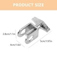 thumbnail image 2 of OULII 6Pcs Simple and Practical Design Cowbell Clamp for Drums High Hardness Material 1.97X1.57X1.10In, 2 of 8