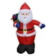 thumbnail image 1 of Decoración de patio de Papá Noel inflable 47 pulgadas Sunnimix rojo Navidad jardín, 1 of 7