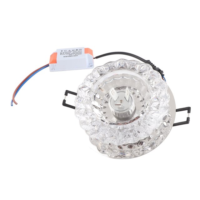 Luz Empotrada De Techo LED De 3W, Lámpara De Foco Blanca Fría O Multicolor, Accesorio De Iluminación Empotrable Con Controlador LED