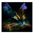 thumbnail image 1 of 5D redondo diamante bordado pintura Rhinestone DIY Craft Cat Room Decor FLhrweasw Nuevo, 1 of 9