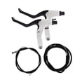 thumbnail image 3 of Siruishop Bike Brake Levers Set Maintain Front and Rear Brake Set for Home Work Garage White, 3 of 8