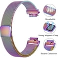 thumbnail image 3 of HCTian pour Fitbit Inspire 2 Bracelets Femmes Hommes, Bracelet Magnétique Réglable en Maille Métallique en Acier Inoxydable avec Sangle de Remplacement pour Fitbit Inspire 2 / Inspire HR/Inspire, 3 of 7
