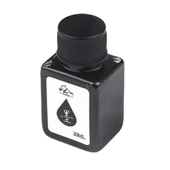Fountain Pen Ink Bottle 20ml Volume Write Smooth Quick Dry for IDEAL for Various Fountain Pen Dip Pen Calligraphy Writin Black