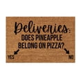 thumbnail image 2 of YEJIMAN Clearance Fun Choice Mat Holiday Mat Welcome Door Mat Polyester Door Mat, 2 of 4