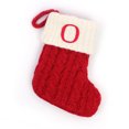 thumbnail image 1 of Fortune Christmas Sock, Red Snowflake Alphabet Letters Knitting Stocking Xmas Tree Pendant, 1 of 5