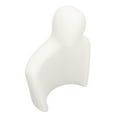 thumbnail image 1 of Jewelry Display Bust Stand, Resin Clear Display Stable Performance Necklace Display Bust Stand Durable  For Necklace, 1 of 8
