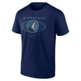 thumbnail image 2 of Men's Navy Minnesota Timberwolves PreMatch Ritual T-Shirt, 2 of 3