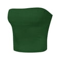 thumbnail image 5 of Horkkom Tube Tops for Women Summer Backless Going Out Tops Solid Color Stretchy Strapless Bandeau Tops XL, Gifts for Women, 5 of 5