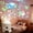 Xmas, variant on Galaxy Projector Night Light, 360° Rotating Ocean Glow Projector, Ceiling Projector for Bedroom, 4 Themes HD Holographic Touch Control