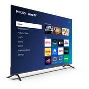 Philips 75 Class QLED 4K UHD (2160p) Roku Smart TV (75PQL7656/F7)