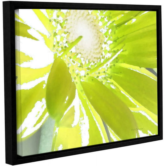 Herb Dickinson "Gerber Time IV" Floater-Framed Gallery-Wrapped Canvas