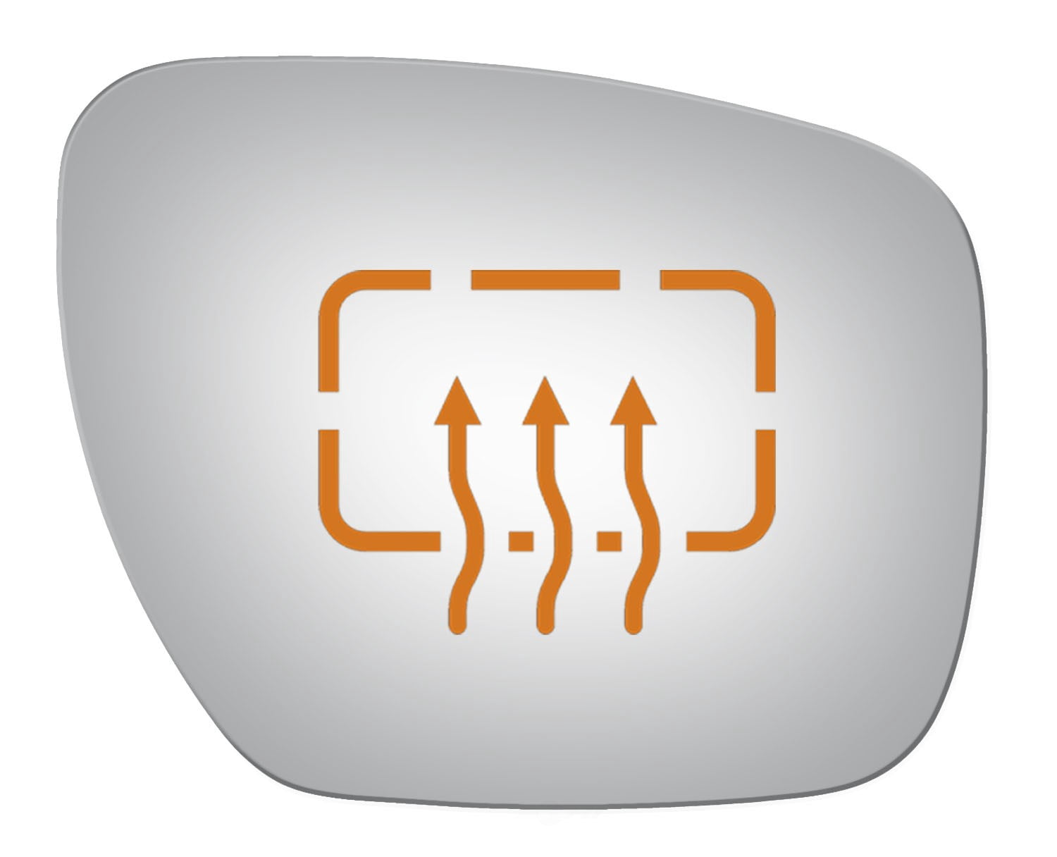 Burco Side View Mirror Replacement Glass - Clear Glass - 5239H