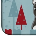 thumbnail image 4 of Carolines Treasures BB1699DDM Winter Holiday Boston Terrier Dish Drying Mat 14 x 21" multicolor, 4 of 7