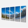 thumbnail image 2 of Austrian Alps Seen From Ski Slope - Landscape Canvas Art Print, 2 of 3