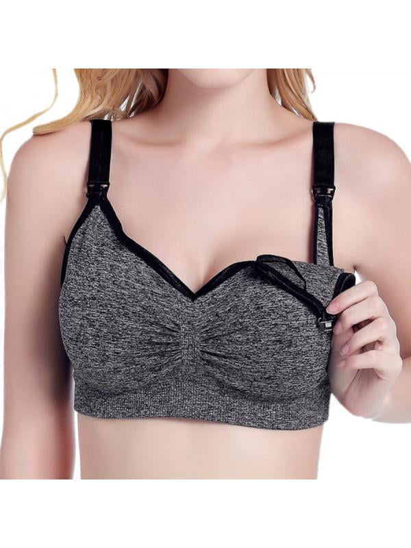 Blooming Marvelous Bra Nude Lace Trimmed Maternity Breast Feeding Nursing NEW 