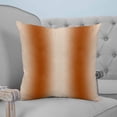 thumbnail image 4 of Burnt Orange Ombre 26x26 Pillow Covers Set of 2, Farmhouse Orange Gradient Modern Art Throw Pillow Covers Decorative Couch Cushion Case, Microfiber Square Pillowcases for Bedroom Car Living Room, 4 of 7