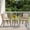 Beige, variant on Gianna 3 Piece Outdoor Patio Furniture Set, Wicker Bistro Chairs with Glass Top Table for Apartment Balcony, Small Backyard, Porch and Deck, Gray