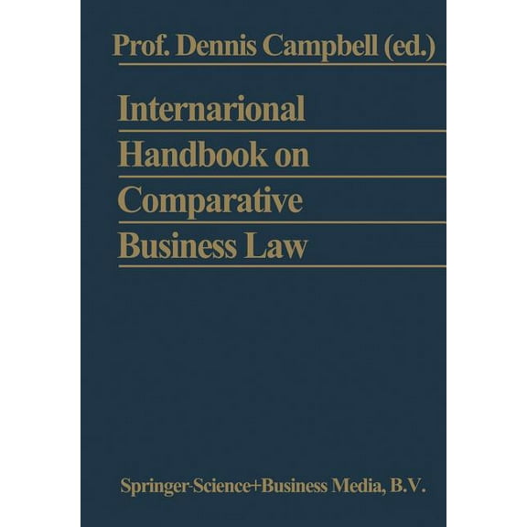 International Handbook on Comparative Business Law, (Paperback)
