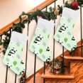 thumbnail image 2 of SKYSONIC Cute Panda Christmas Stockings Personalized Large Christmas Stocking Cute Snowflake Stockings 18 Inch Xmas Stocking for Xmas Decorations and Holiday Family Party Decor Xmas Gifts, 2 of 7