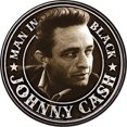 thumbnail image 1 of Placa Metal Vintage Johnny Cash Pintura Redonda Hierro Arte Pared Del 30x30cm, 1 of 8