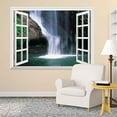 thumbnail image 3 of Grand Waterfall Open Window Mural Wall Sticker - 36"x48", 3 of 6