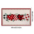 thumbnail image 4 of KCEHTA Valentines Door Mat, Valentines Day Welcome Mat Non Slip Washable Love Heart Valentines Day Doormat Indoor Outdoor Front Door Porch Wedding Anniversary Valentines Day Decorations Home Decor, 4 of 4