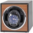 thumbnail image 1 of Automatic Watch Winder Watch Box Watch Winder Watch Box Watch Winder For 1 Watch Black&wood Color, 1 of 5