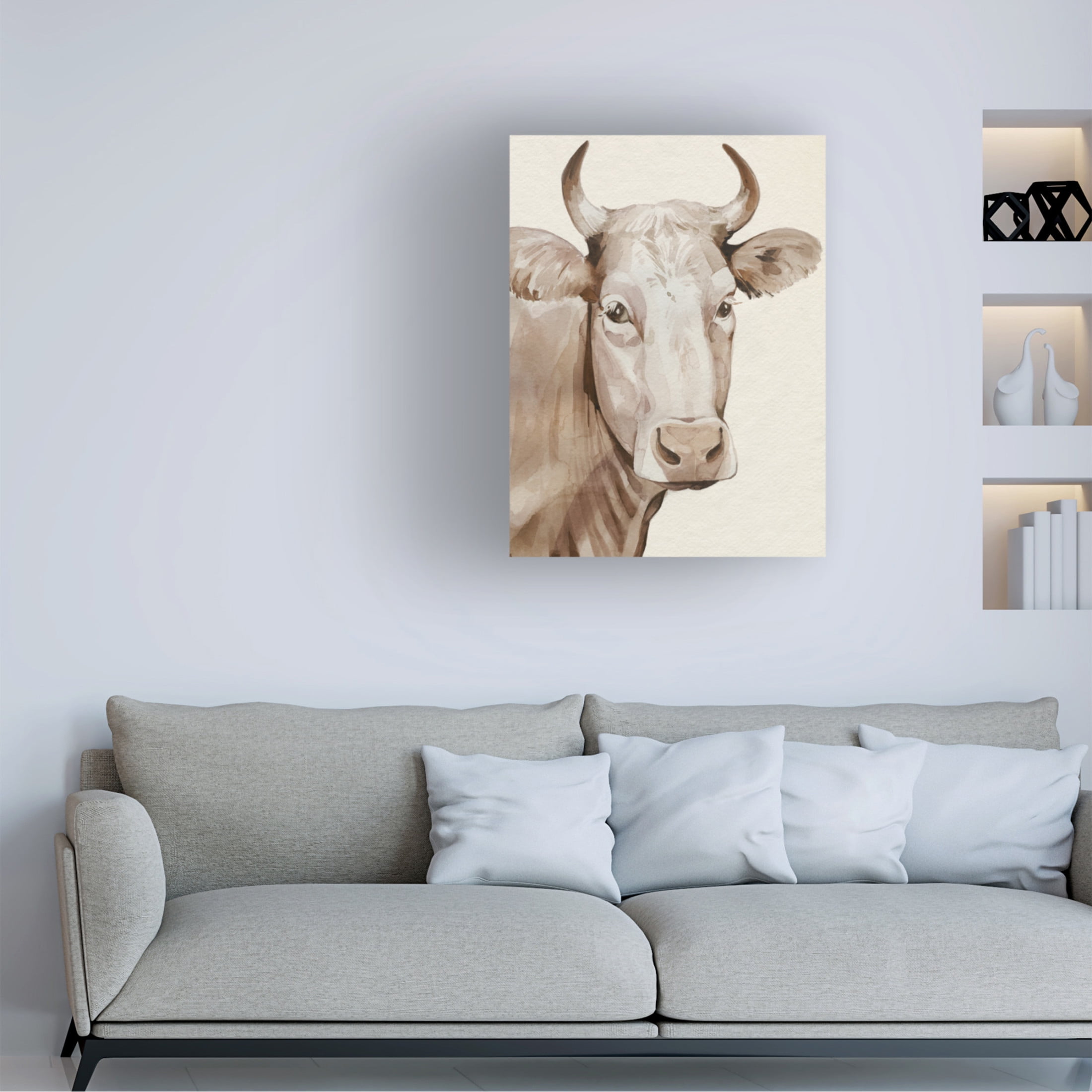 Trademark Fine Art Grace Popp Sepia Sweetie I Canvas Wall Art