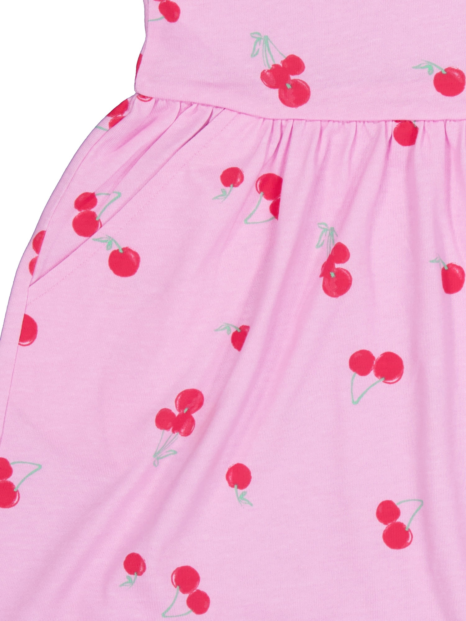 Wonder Nation Girl's Short Sleeve Play Dress, Sizes 4-18 & Plus