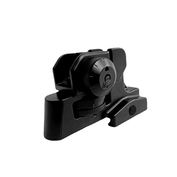 Máquina de metal CQB que apunta al metal después de apuntar a la mira mecánica de metal puro, máquina de molde de metal que apunta al modelo de puerta de juguete
