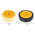 thumbnail image 2 of 2 Pcs 6 Inch/15cm Car Polishing Waxing Pad Sponge M14 Wheel Polishing Waxing Pad Kit Tool, Yellow & Black, 2 of 9