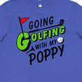 thumbnail image 4 of Inktastic Going Golfing with my Poppy- kids golf Youth T-Shirt, 4 of 5