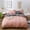 polyester, variant on Hmgxay 3PCS Bed Three Piece Set, Home Textile Bedding, Machine Washable 60"x80" Polyester Bedclothes & 2PCS 20"x30" Pillowcases(Pink)
