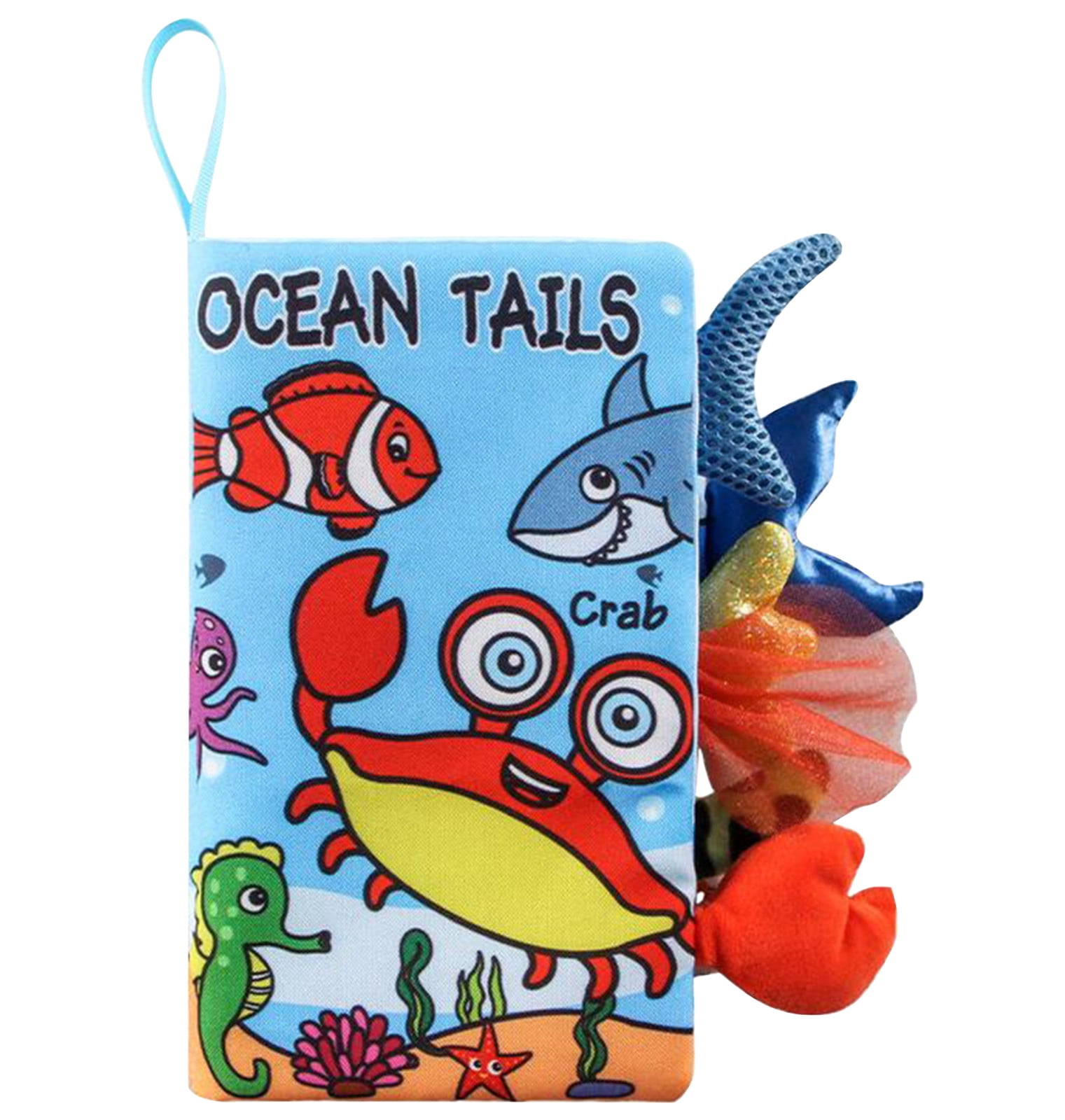 Z 6213 Early Learning Baby Animals Cloth Book Tear Is Not Bad Can Label
