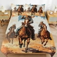 thumbnail image 2 of Vintage Western Cowboy Bedding Set with Zipper Closure for Girls & Boys, 2 of 6