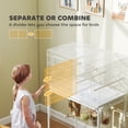 thumbnail image 4 of PawHut 46" H Bird Cage, Parakeet Cages for Budgie, Lovebird, Canary, 4 of 10