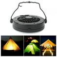 thumbnail image 3 of 2 In 1 Portable Tent Fan Light, Camping Lamp, 360 Rotation For Hiking Camping Traveling Exploring, 3 of 8