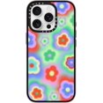thumbnail image 1 of Compact iPhone 16 Pro Max Case [Lightweight / 4ft. 2X Military Grade Drop Protection/Slim] - Cherries - Clear Black, 1 of 5