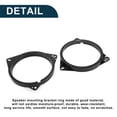 thumbnail image 4 of Anillo espaciador de altavoz Unique Bargains para tweeter, adaptador espaciador de altavoz para Toyota y Nissan para 6.5" ABS 2 Set, 4 of 7