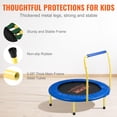 thumbnail image 3 of Trampolín VEVOR de 3 pies y 36 cm para interiores y exteriores para niños pequeños con Han, 3 of 8