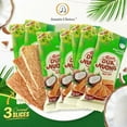thumbnail image 5 of Amazin Choices Baked Coconut Crackers Healthy Crackers Vegan Snack, 7.4 Oz, 5 of 7