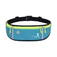 thumbnail image 2 of Running Belt With Water Bottle Holder Sports Pack Waist Bag for Men & Women Sports Belt with Zipper for Running Hiking Climbing, 2 of 7
