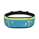 thumbnail image 2 of Cinturón de Correr con Portabotellas, Riñonera Ajustable de Nylon con Bolsillos con Cremallera, Tira Reflectante, Puerto para Auriculares para Correr, Senderismo y Ciclismo, Negro, 2 of 6