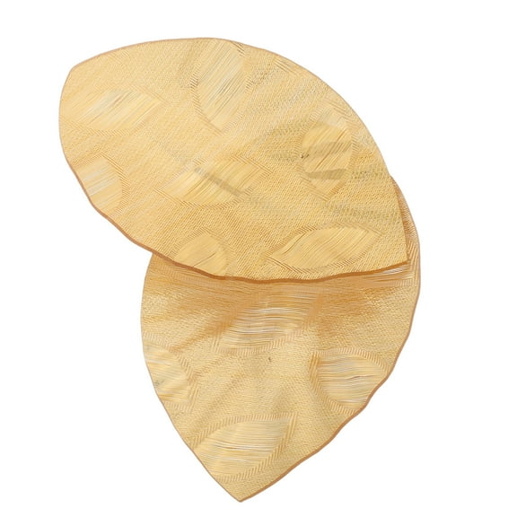 ELAYARD 2Pcs Bathroom Countertop Towel Tray Leaf Shaped Hotel Hand Towel Holder Plastic