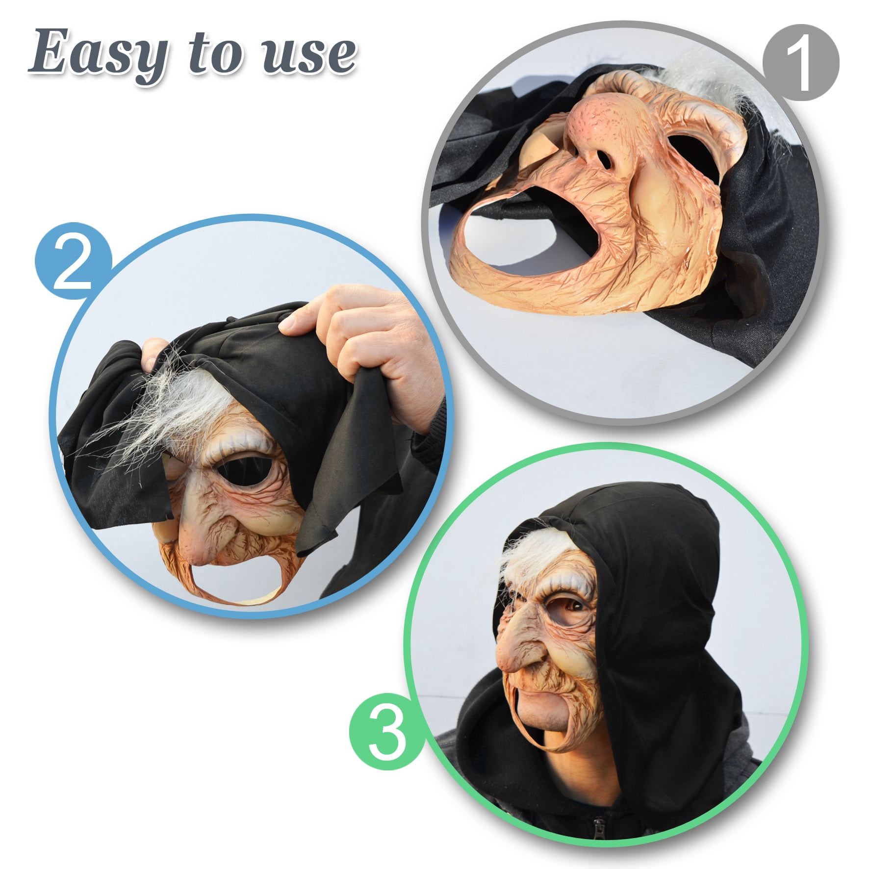 Strong Camel Latex Head Mask Deluxe Novelty Mask for Halloween Costume Party for Adult