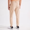 thumbnail image 3 of MASKERT Men's Casual Pants Joggers – Lightweight,3 Pockets,Slim Fit,Soft & Stretchy Tapered Business Dress Trousers, 3 of 7